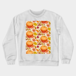 Autumn Pattern Crewneck Sweatshirt